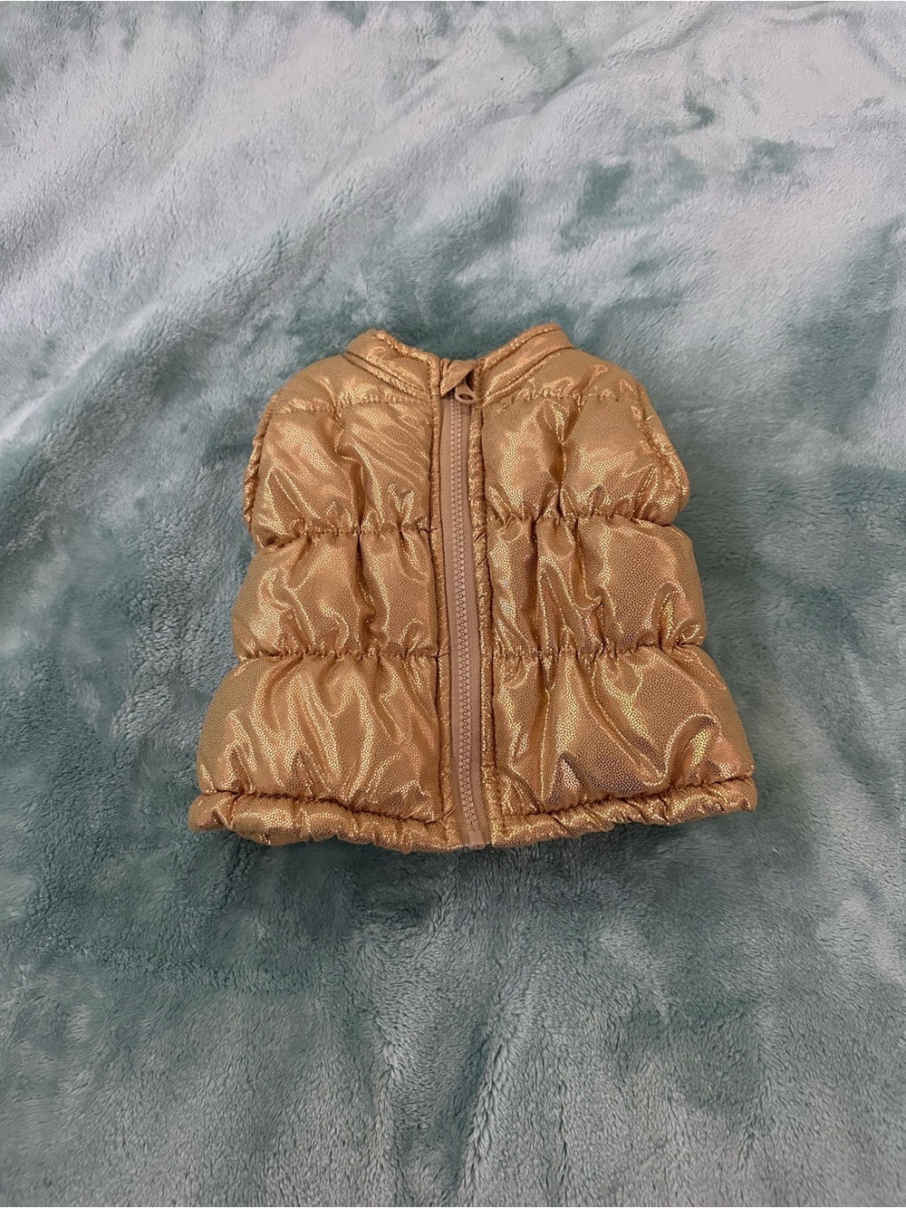 Healthtex Baby Gold Shimmer Puffer Vest